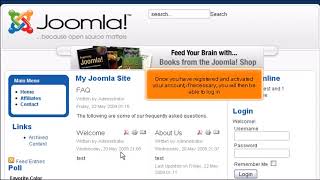 Joomla How to Log In to Your New Account [upl. by Tonia343]