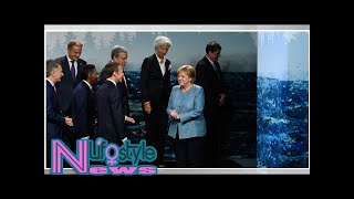 This Photo Of Angela Merkel amp Trump Is The Only Thing You Need To See From The G7 Summit [upl. by Lettie]