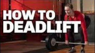 Deadlift for Beginner Level [upl. by Goeger]