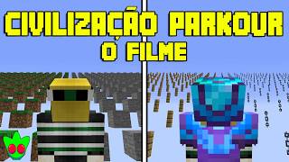 CIVILIZAÇÃO PARKOUR  O FILME  Evbo Dublado minecraft aquaritis [upl. by Ynoffit]