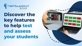 NetSupport School  Discover the key features to help test and assess your students [upl. by Nilak384]