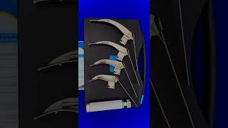 Laryngoscope Fibre Optic Blades 1234 for Surgical instruments information video [upl. by Burley]