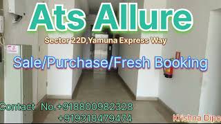 Ats Allure apartment available Ready to Move Salepurchasefresh booking [upl. by Je]