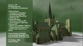 Hypothesis  Nidaros Cathedral  Nidarosdomen  Nidarosdom  Animation 3D  Trondheim Norway [upl. by Emyle395]