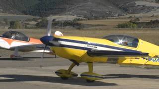 Extra300S engine Startup  Lycoming IO 540 [upl. by Akcirret]