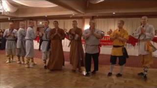 Shaolin Demonstration at the Welcoming Banquet at Luminarias Restaurant [upl. by Ehttam]