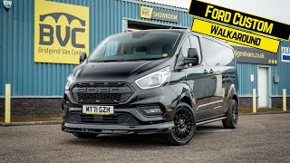 Ford Transit Custom Limited Detailed Walkaround Walk amp Talk [upl. by Revlys]