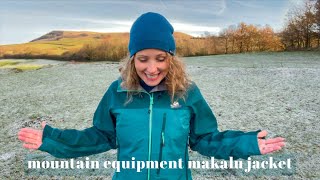 Mountain Equipment Makalu Gore Tex Waterproof Jacket Review [upl. by Itsrik]