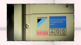 Daikin  Vibration testing featuring ZEAS refrigeration condensing unit [upl. by Graff526]