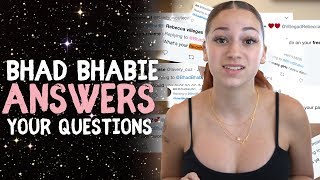 Danielle Bregoli is BHAD BHABIE QampA and Firework App [upl. by Rehpotsirhk]