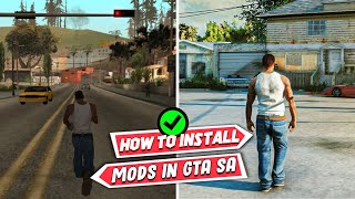 How To Install MODS In GTA San Andreas 😍 Without Any Error Complete Guide [upl. by Gabbey]