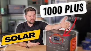 Ultralight Jackery Solar Generator 1000plus Review [upl. by Annoj]