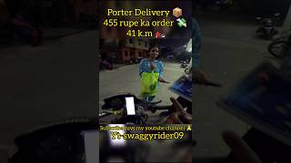 Porter Delivery 📦 explore trending viralvideo shortvideo motovlog rider shorts [upl. by Willem]