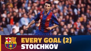 BARÇA GOALS  Hristo Stoichkov 19931998 [upl. by Colas]