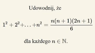 Indukcja matematyczna  przykład 2 [upl. by Okramed]