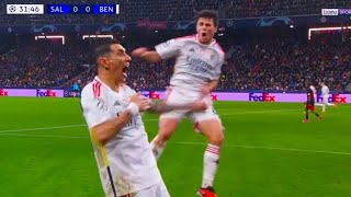 Angel Di Maria Goal RB Salzburg vs Benfica 13 Goals Results And Extended Highlights2023 [upl. by Samoht]