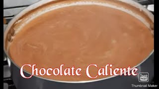 CHOCOLATE CALIENTE FÁCIL DE PREPARAR SABOR PERUANO [upl. by Ally]