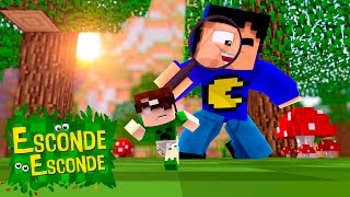 Minecraft YOUTUBERS PEQUENOS EscondeEsconde [upl. by Suiravat]