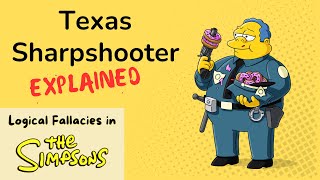 Texas Sharpshooter Explained with quotThe Simpsonsquot  Logical Fallacies in TV Shows [upl. by Euqinahc750]