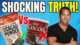 SURPRISING Health Benefits of Raw Cacao Powder Vs Cocoa Powder [upl. by Tildie29]