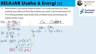 USAHA amp ENERGI perubahan energi potensial [upl. by Anegue]