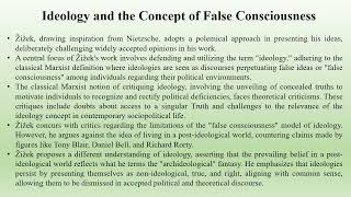 Ideology and the Concept of False Consciousness Zizek [upl. by Eigger]