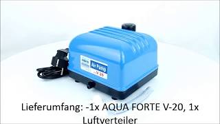 AQUAFORTE AIR PUMP V20  Produktvideo  360°Ansicht [upl. by Arihay]