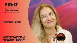 Intervista di FRED Stefania Leone  Associazione Disabili Visivi  INCinema [upl. by Noned]