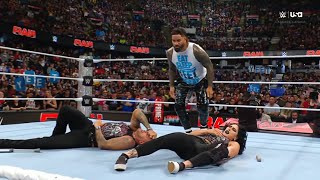 Jey Uso saves Rhea Ripley  WWE RAW 9092024 [upl. by Ozzy]