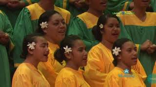 PukapukaNassau Te Maeva Nui 2019 Choir [upl. by Arais662]