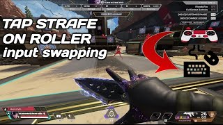 Tap Strafing On Controller using Input Switching after CFG ban in Apex Legends [upl. by Nanoc594]