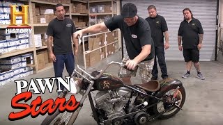 Pawn Stars Harley Heaven  History [upl. by Neelahtak]