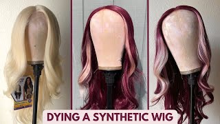 🍧Wig Review Blonde Color  Black Hair  Orange Skunk Stripes Frontal Wig  ULAHAIR [upl. by Brantley]