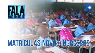 Matrículas para novos ingressos Escolas primárias enfrentam baixa afluência de pais PortalFM24 [upl. by Esilahc]