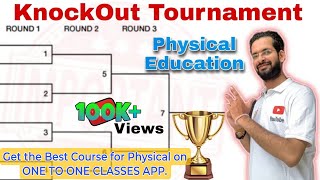 Knockout fixture class 12  knockout tournament class 12  management of sporting events class 12 [upl. by Aicenev]