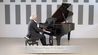 The P170 Pleyel Piano Black  Chopins Waltz Op posthumous interpreted by Yves Henry [upl. by Oria]