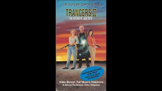 Opening to Trancers II The Return of Jack Deth 1991 1991 Screener VHS REUPLOAD [upl. by Ahsram]