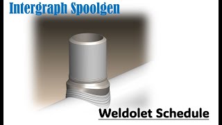 Weldolet Schedule  Issue [upl. by Ellatnahc]