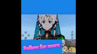 Shino Asada Sword art online minecraft trending shorts viral doomsdayrepublic [upl. by Avictor]