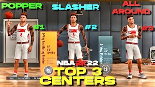 THE TOP 3 BIGMAN BUILDS OF NBA 2K22 NEXT GEN  FITS ALL PLAY STYLES [upl. by Naeloj]