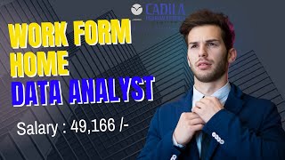 WORK FROM HOME Cadila Pharmaceuticals is hiring for the role of Data Analyst  Apply NowDIVINEi4U [upl. by Aisenat579]