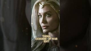 Who Else loved Angelina Jolie as Thena Goddess of War 🔥  Eternals Edit marvel shorts edit [upl. by Keele]