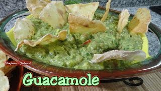 GUACAMOLE receta facilita [upl. by Aba]