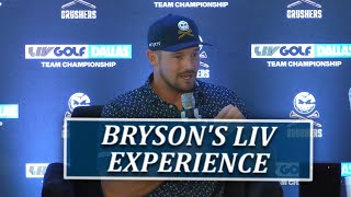 Bryson DeChambeau Talks About How LIV Has Changed His Career [upl. by Otsirave]