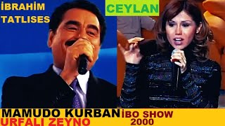 Ceylan Mamudo Kurban Urfalı Zeyno İbo Show 2000 İbrahim Tatlıses Canlı Halay Oyun Havası Full HD [upl. by Kenn]