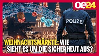 Weihnachtsmärkte Wie sieht es um die Sicherheut aus [upl. by Artus]