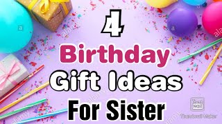 4 Beautiful Handmade Birthday Gifts For Sister  Happy Birthday Gifts  Birthday Gift Ideas 2021 [upl. by Trebleda]