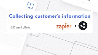 Collecting customers information via chatbot  Botpress  Zappier [upl. by Zellner]