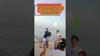 Joshua Garcia with GF Spotted in Siargao shorts joshuagarcia viralvideo [upl. by Mcdougall]