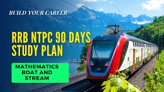 RRB NTPC STUDY PLAN l BOAT AND STREAM l MATHEMATICS rrb exam videos [upl. by Kruter]